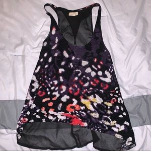 Silence & Noise Animal Print Tank Top